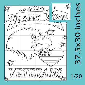 THANK YOU VETERANS COLORIN BOOK 2024 by Learning designe with frinds