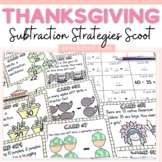 Thanksgiving Math Activities Subtraction Task Cards Scoot