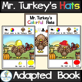 Preview of THANKSGIVING TURKEY ADAPTED BOOK
