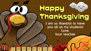 Preview of THANKSGIVING CELEBRATION - *FUN* Activities / Party - Virtual or Hybrid