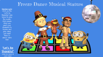 Musical Statues (Freeze dance)
