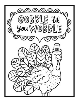 Download Thanksgiving Coloring Bundle 13 Pages Bonus Included Thanksgiving Activities