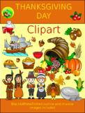 THANKSGIVING DAY CLIPART/CUTIES CLIPART