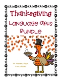 THANKSGIVING Language Arts Bundle! Grades 1-3