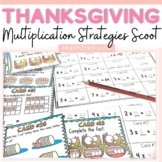 Thanksgiving Math Activities Multiplication Task Cards Scoot