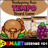 THANKSGIVING Music TEMPO BOARD GAME Tempo Terms Music Game