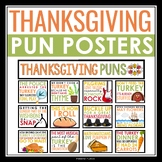 Thanksgiving Pun Posters - Funny Classroom Bulletin Board 