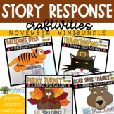THANKSGIVING Story Response Crafts Bundle - NOVEMBER Story