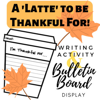 Preview of THANKSGIVING Writing Craft and Bulletin Board Display