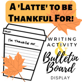 THANKSGIVING Writing Craft and Bulletin Board Display