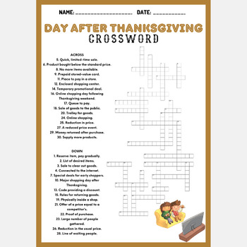 THANKSGIVING coloring & word search puzzle worksheets activities