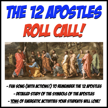 Preview of THE 12 APOSTLES - ROLL CALL!
