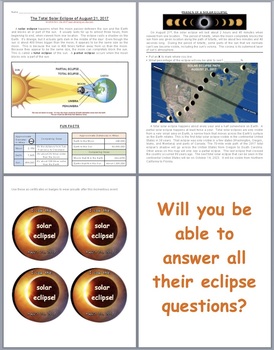 Preview of THE 2017 SOLAR ECLIPSE!