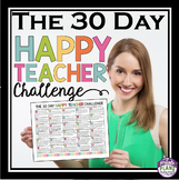 Free 30 Day Happy Teacher Challenge - Back to School Daily