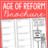 THE AGE OF REFORM Research Project | US American History V