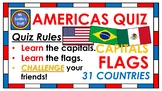 THE AMERICAS QUIZ - FLAGS and CAPITALS