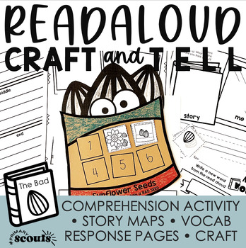 Preview of Activities for The Bad Seed | Character Traits | Retelling a Story | Story Maps