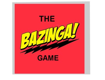 Preview of THE BAZINGA GAME Geometry Chapter 1 Review