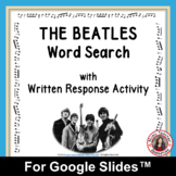THE BEATLES Word Search and Research Activity for Use with