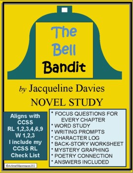Preview of THE BELL BANDIT by Jacqueline Davies, Novel Study