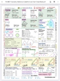 FREE! The BEST Geometry Reference Guide, Formula Sheet by 