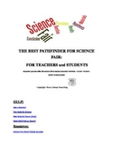 THE BEST PATHFINDER FOR SCIENCE FAIR:  FOR TEACHERS and STUDENTS