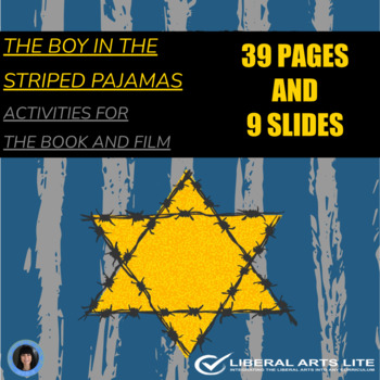 Preview of The Boy in the Striped Pajamas reading comprehension activities answers included