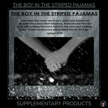 Preview of THE BOY IN THE STRIPED PAJAMAS NOVEL | BOY IN THE STRIPED PAJAMAS ACTIVITIES