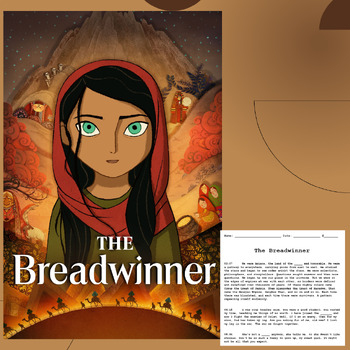 Preview of THE BREADWINNER - Movie Guide Q&A, Storyboard & Writing Frames