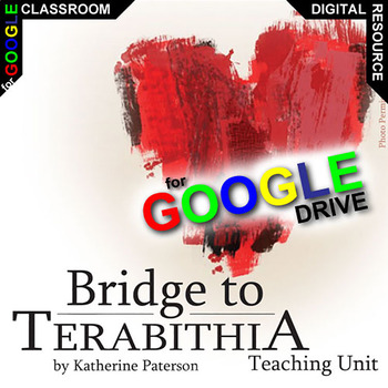 Preview of THE BRIDGE TO TERABITHIA Novel Study Activities DIGITAL Projects, Writing, Movie