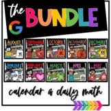 THE BUNDLE Google Digital Calendar and Daily Math for Kind