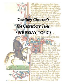 essay on the canterbury tales printable