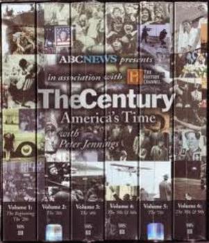 Preview of THE CENTURY AMERICA'S TIME #4 STORMY WEATHER VIDEO GUIDE WITH KEY