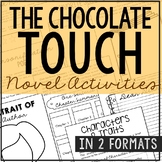 THE CHOCOLATE TOUCH Novel Study Unit Activities | Book Rep