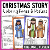 NATIVITY STORY Christmas Coloring Pages and Posters | King