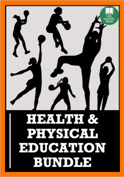 Health Related Components of Fitness Poster for PE Class (9 color  variations)