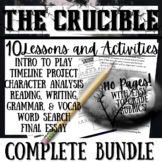 THE CRUCIBLE | Play Study | Unit Bundle 10 Resources! Acti