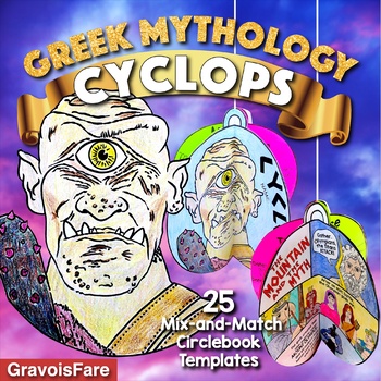 Preview of THE CYCLOPS — Greek Mythology Activity — Odysseus and Polyphemus