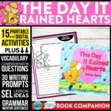 THE DAY IT RAINED HEARTS activities READING COMPREHENSION 