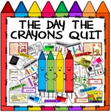 THE DAY THE CRAYONS QUIT STORY TEACHING  AND DISPLAY RESOURCES