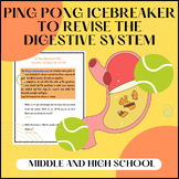 THE DIGESTIVE SYSTEM: Ping-Pong Revision Questions