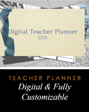 THE Digital Teacher Planner 2025 | High School | Made with