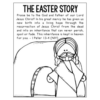 THE EASTER STORY Bible Story | Sunday School Lesson | Church Activity