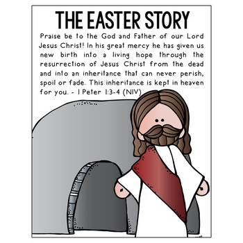 THE EASTER STORY Bible Story | Sunday School Lesson | Church Activity