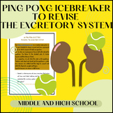 THE EXCRETORY SYSTEM: Ping-Pong Revision Questions