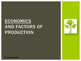 THE FOUR FACTORS OF PRODUCTION