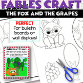 THE FOX AND THE GRAPES Printable Craft Project | FABLES