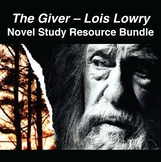 THE GIVER - Novel Study Resource Bundle