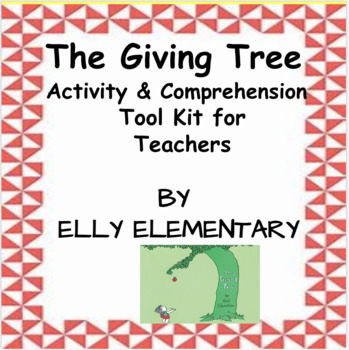 Preview of THE GIVING TREE ACTIVITY & COMPREHENSION TOOLKIT & INTERDISCIPLINARY STUDY