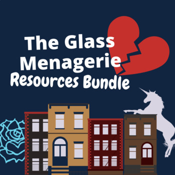 Preview of THE GLASS MENAGERIE Resources Bundle